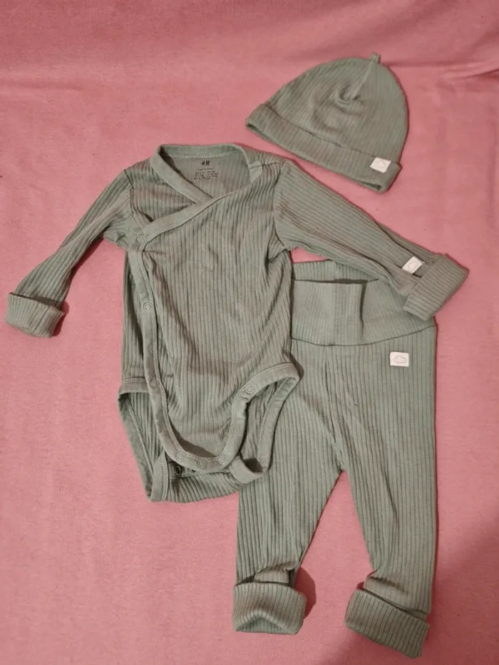 Ensemble kaki mixte h&m