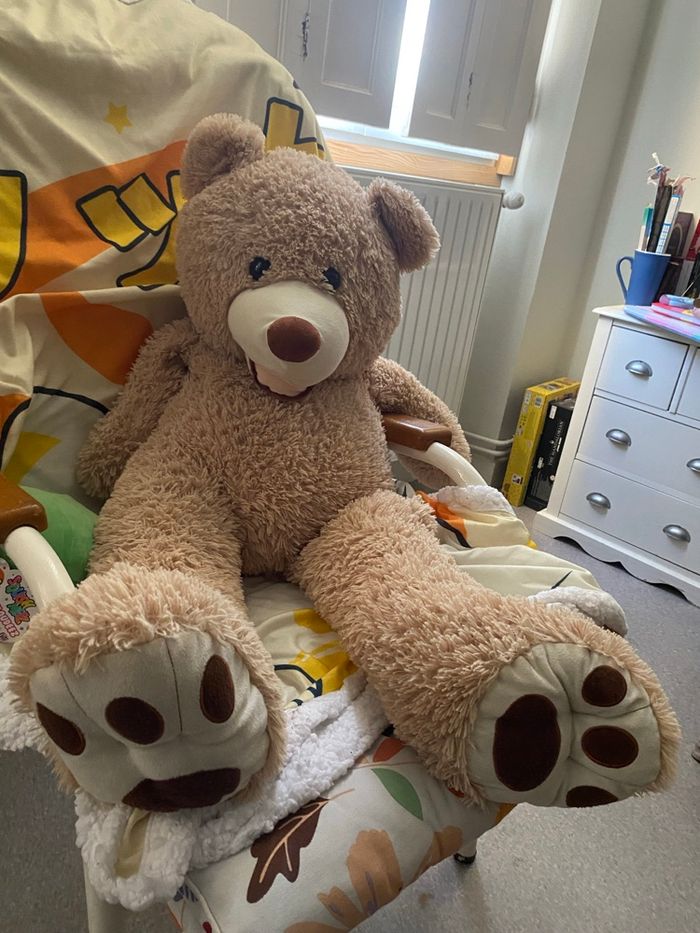Grande peluche ours