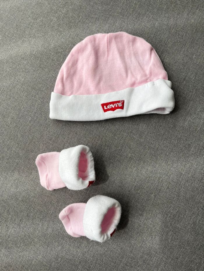 Bonnet chaussette bébé - photo numéro 2