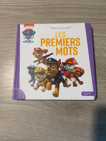 Livre pat patrouille les premiers mots