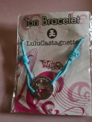 Bracelet. Lulu castagnettes. Turquoise. Neuf. Witch