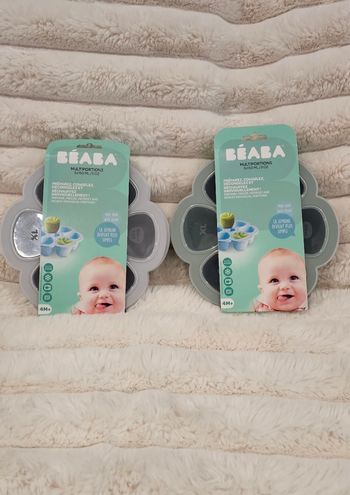 Lot de 2 fleurs 🌸 multiportions BEABA XL 150ML Neufs