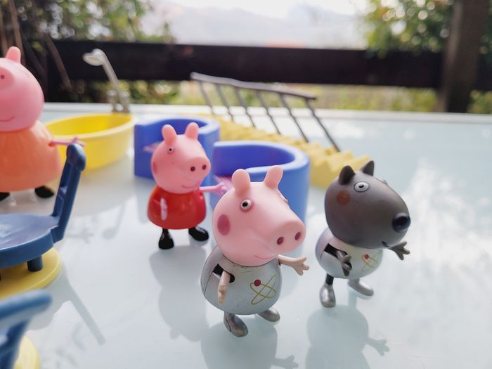 Lot Peppa Pig : divers mobilier + 9 personnages - photo numéro 6