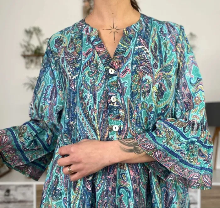 SOLDE  Robe bohème taille S/M - sweet girl - neuf - photo numéro 5