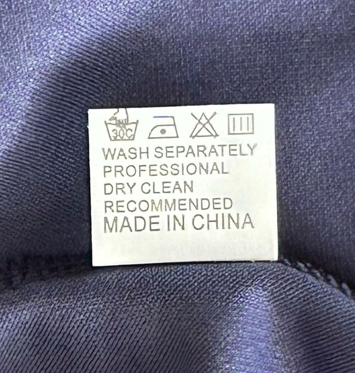 Robe de cocktail bleu marine taille XL - photo numéro 5