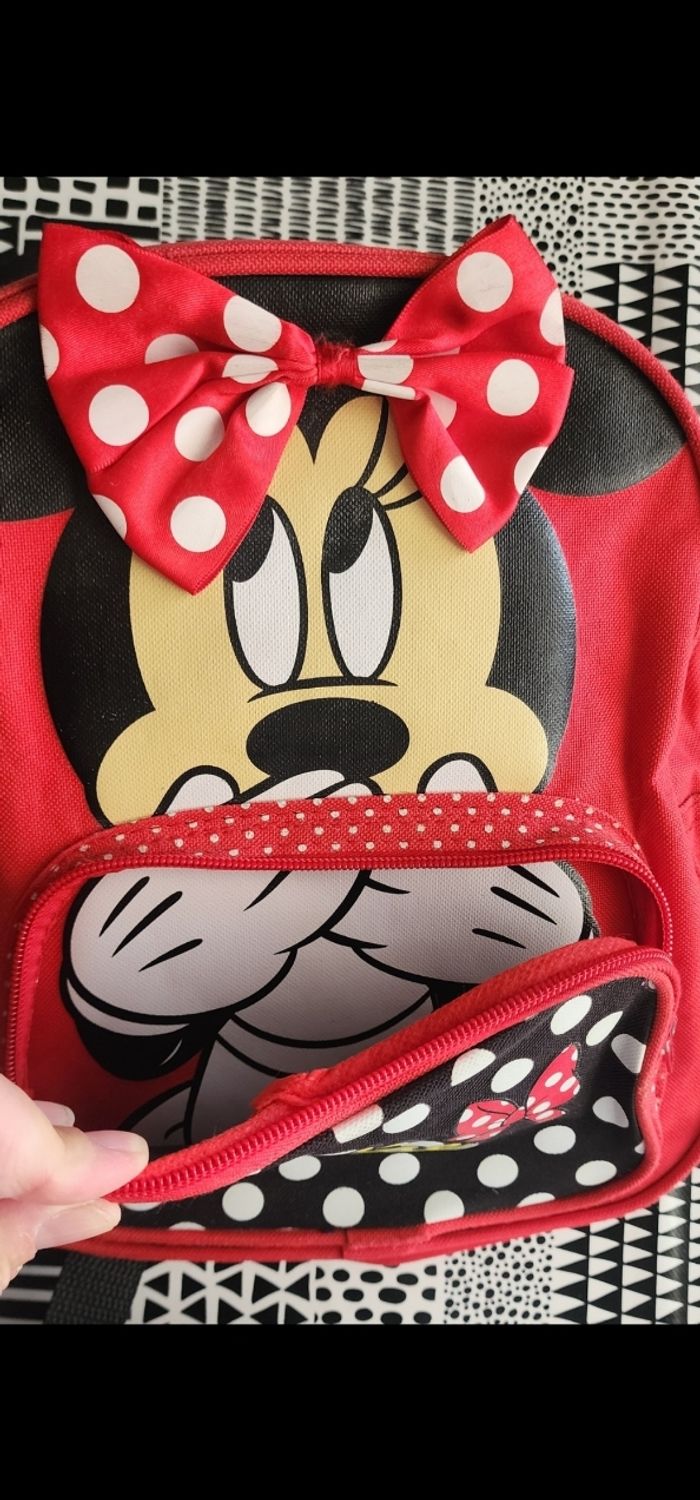 Sac à dos minnie rouge - photo numéro 4