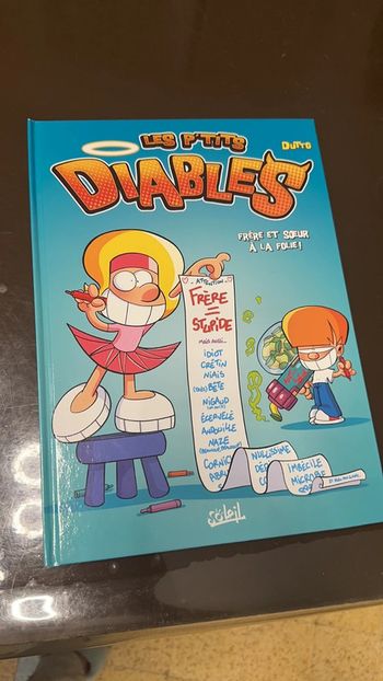 Livre bd les p’tits diables