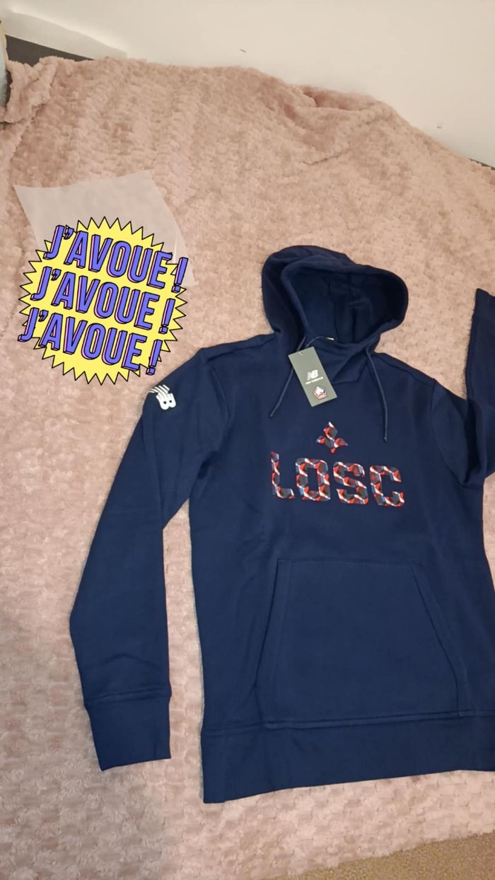 Sweat à Capuche losc collection pentagone - photo numéro 2