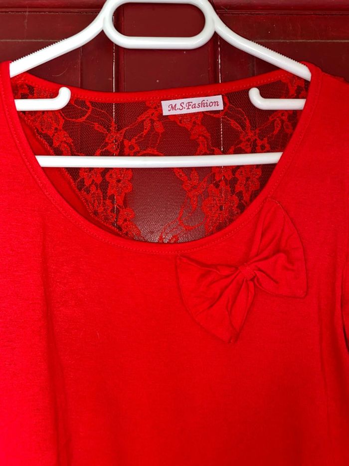 Top rouge S - photo numéro 2