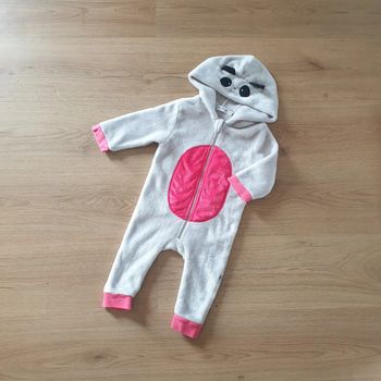 🩷 Surpyjama Panda avec capuche 18 mois Sucre d'orge #emyfleury_18moisfille