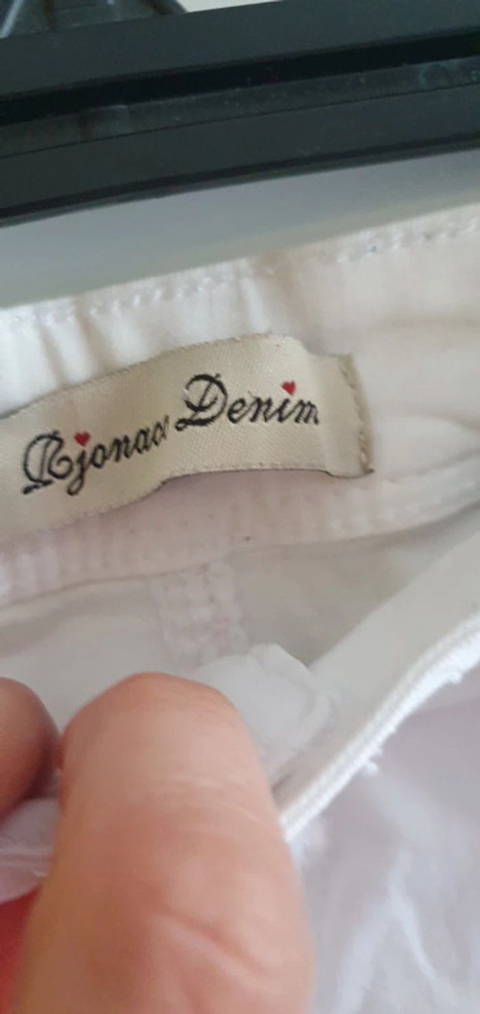 Pantalon jean blanc femme taille S - photo numéro 5