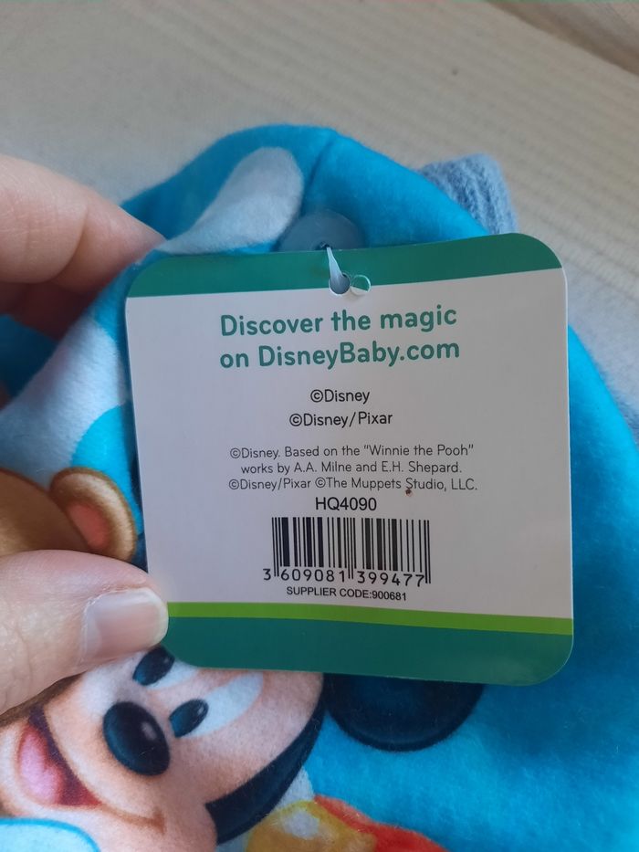 Bonnet Mickey disney bébé - photo numéro 3