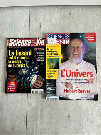 Science et vie numéro 1003 Science avenir numéro 554
