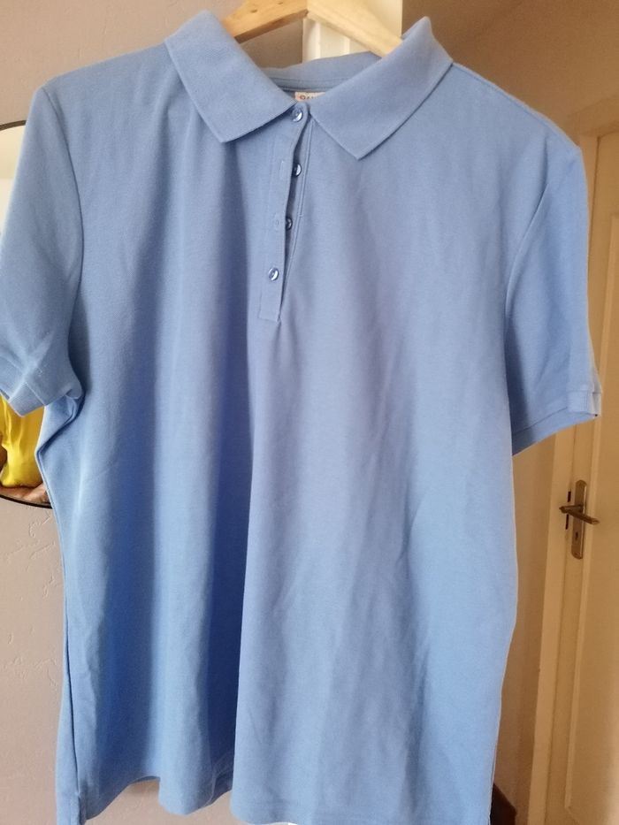 2 polos homme damart 50/52 - photo numéro 3