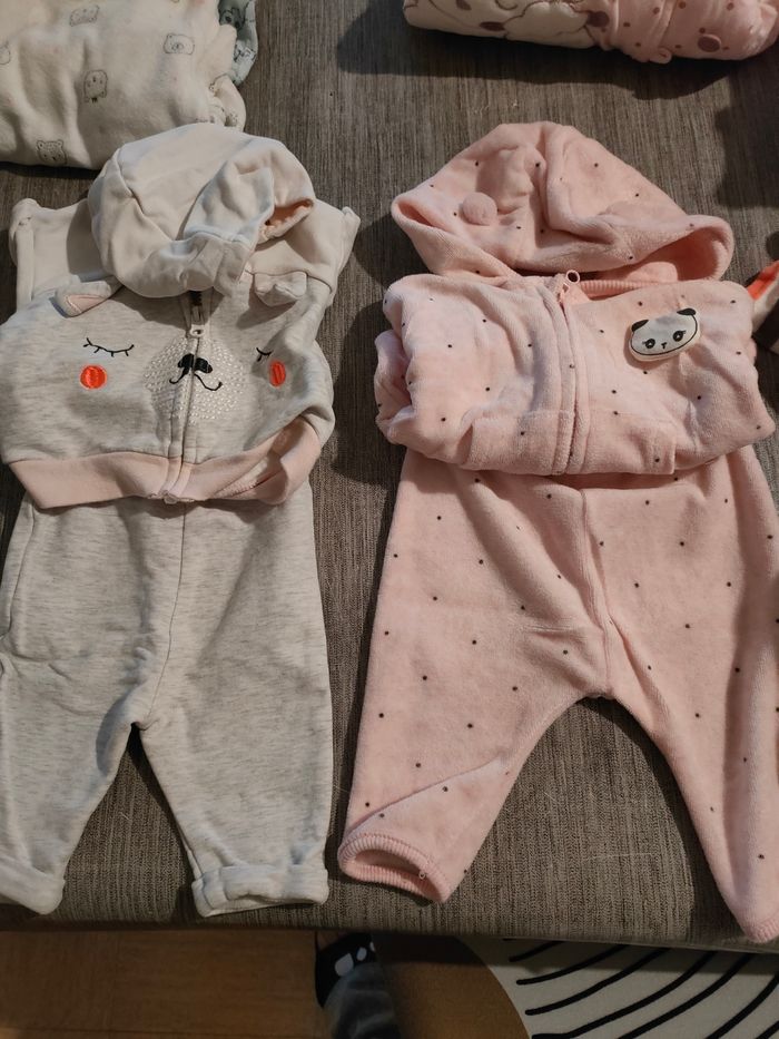 Lot de 3 Ensembles fille 3 mois