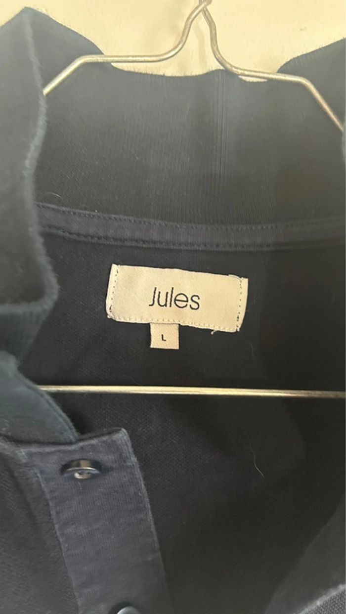 Polo bleu et blanc Jules - photo numéro 4