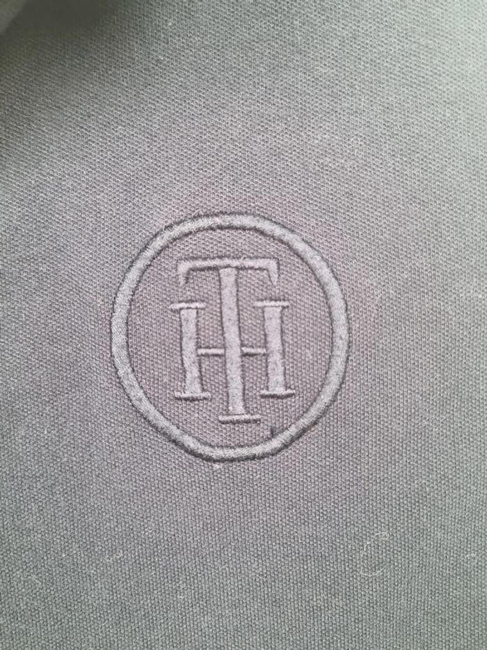 Débardeur polo zippé Tommy Hilfiger marine – Taille L Femme (mesures en photos) - photo numéro 8