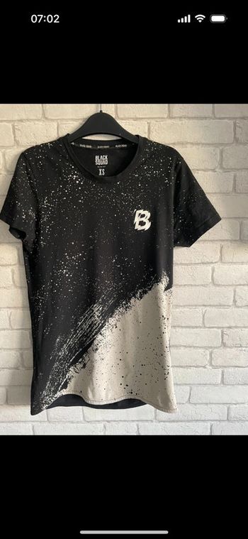 Tee shirt black squad taille XS