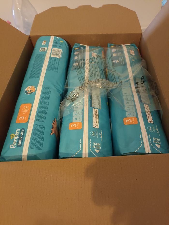 Couches pampers t3 - photo numéro 2