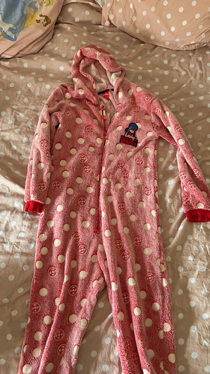 Combinaison pyjama miraculous lady bug