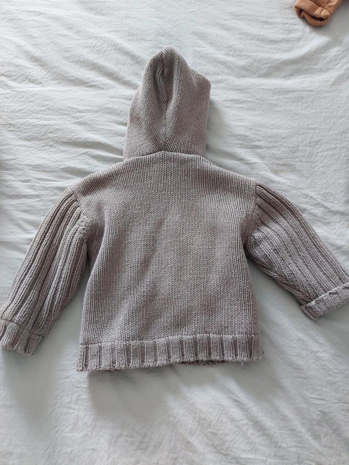 Gilet avec moumoute Kitchoun 18 mois - photo numéro 3