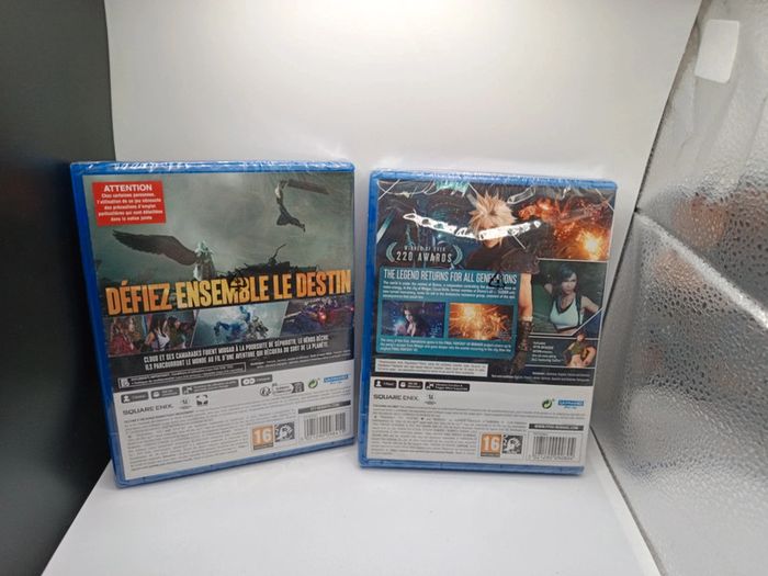 Lot 2 jeux Playstation 5 final fantasy vii remake intergrade/rebirth Neuf - photo numéro 2