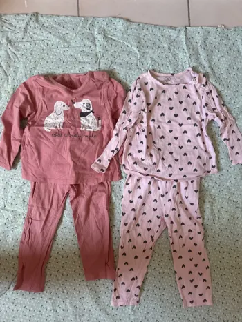 Lot de 2 pyjamas TEX