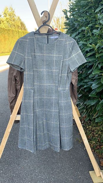 Robe MANGO à carreaux