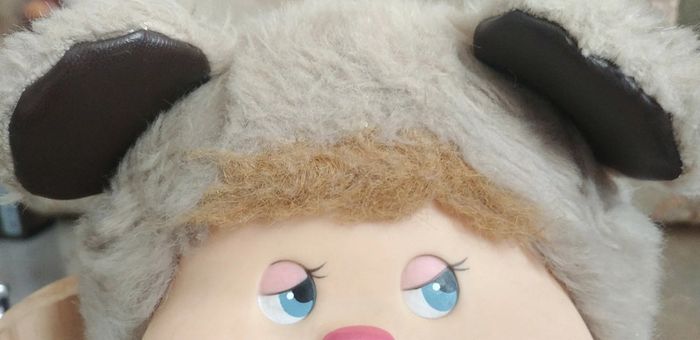 Peluche de collection vintage ours nombrilou Ajena Pampers - photo numéro 11