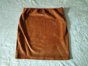 Jupe couleur moutarde taille XS