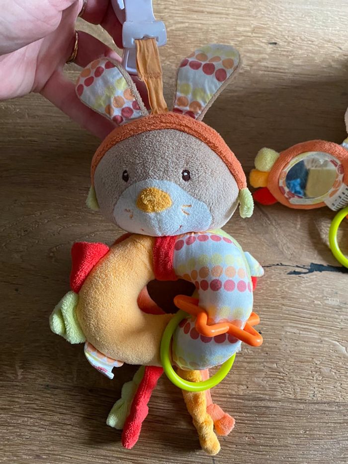 Peluche d’activité et jouet d’activité avec pince baby sun - photo numéro 4