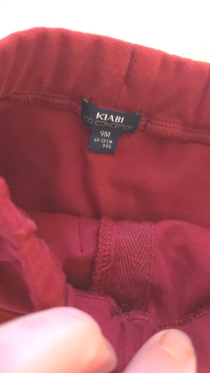 (Neufs non portés) 😍🥰💙superbe  ensemble teeshirt et pantalon 9mois garçon 💙🥰😍 - photo numéro 9