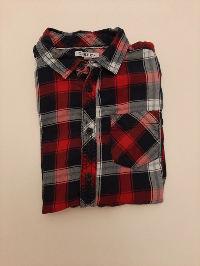 Chemise manches longues garçon taille 14ans - photo numéro 4