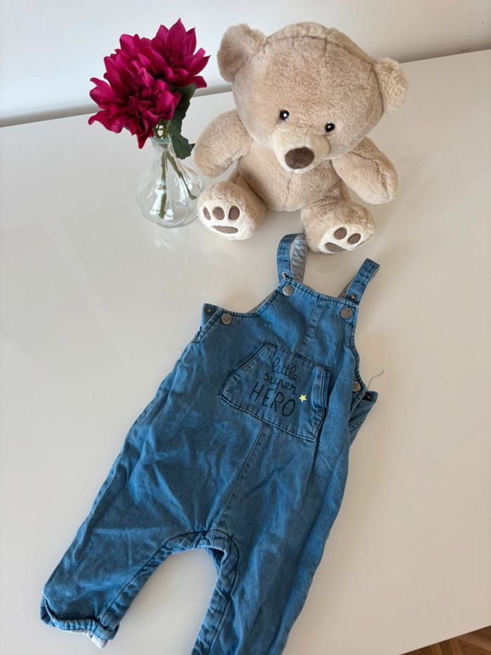 Salopette en jeans 6 mois