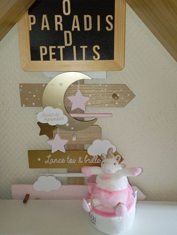 Licorne boîte à musique tournante 