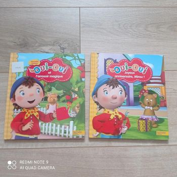 Lot de 2 livres Oui oui