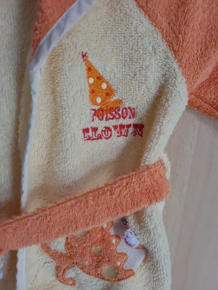 Peignoir de bain bébé garçon In Extenso - photo numéro 3
