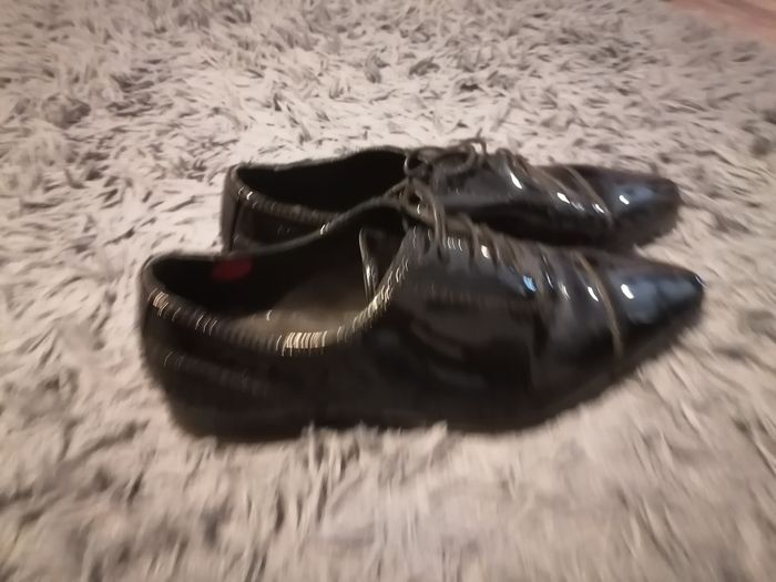 Chaussures habillés homme en vernis noir - Zara Man - photo numéro 2