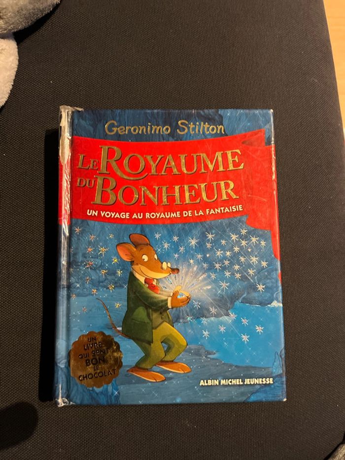 Livre pour enfants Geronimo stilton le royaume du bonheur