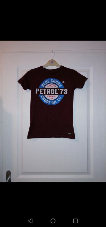T shirt petrol