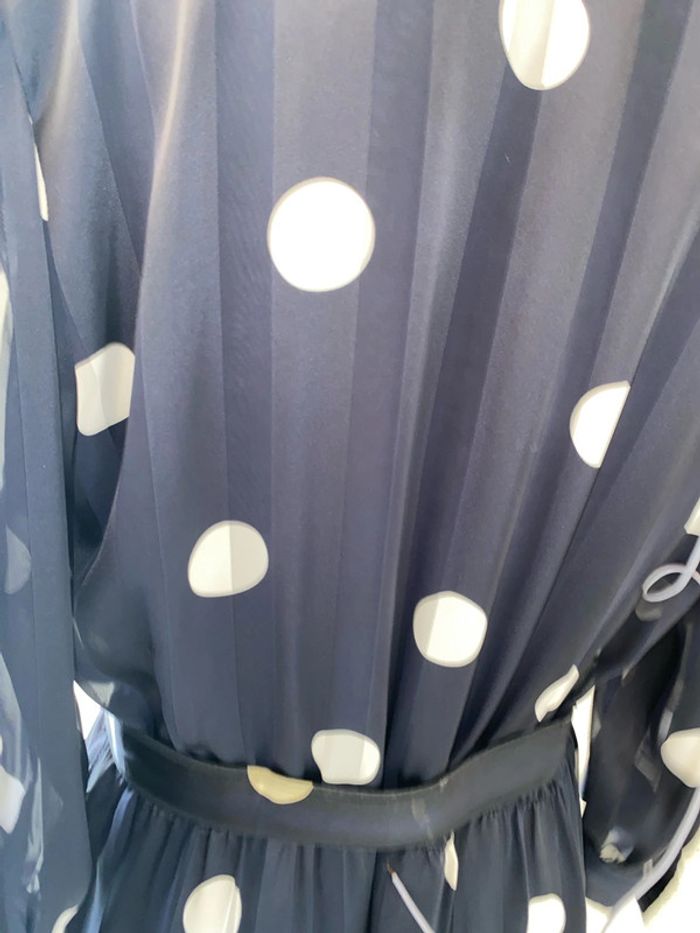 Robe à pois Vintage taille 44 - photo numéro 5