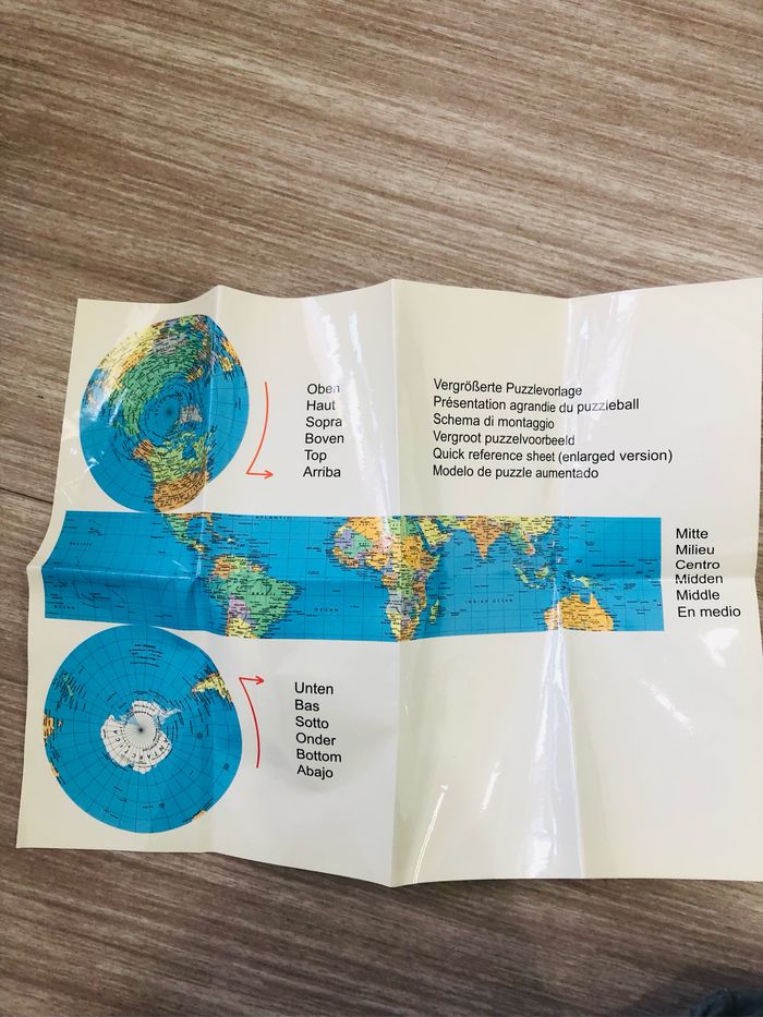 Puzzleball 540 pièces globe terrestre - photo numéro 7