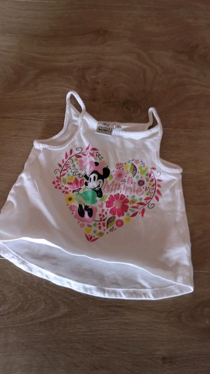 Joli débardeur Minnie Disney 3 ans