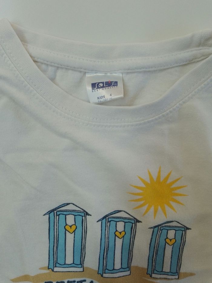 Tee-shirt fille 4 ans Sol's - photo numéro 3