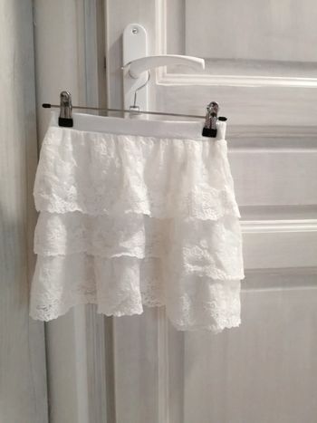 Jupe d été blanche gémo