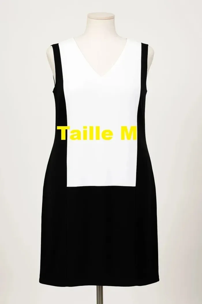 Robe blanche noire Vero Moda Taille M