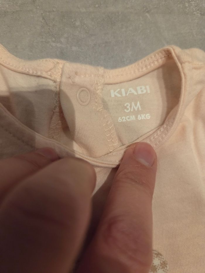 Lot de 4 t-shirt ML kiabi 3mois - photo numéro 6