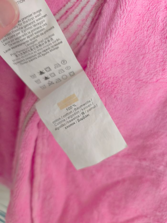 🌸 Peignoir - Rose/blanc - Tribord Decathlon - 4 ans 🌸 - photo numéro 9