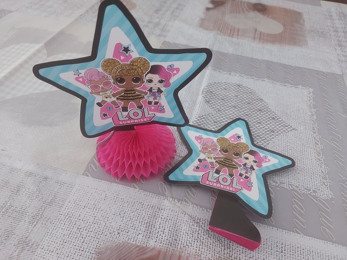 Décoration anniversaire poupées LOL Beebs