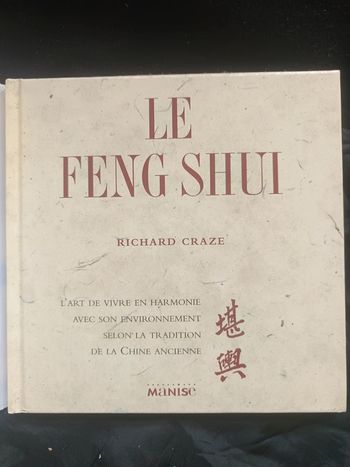 Livre feng shui excellent état